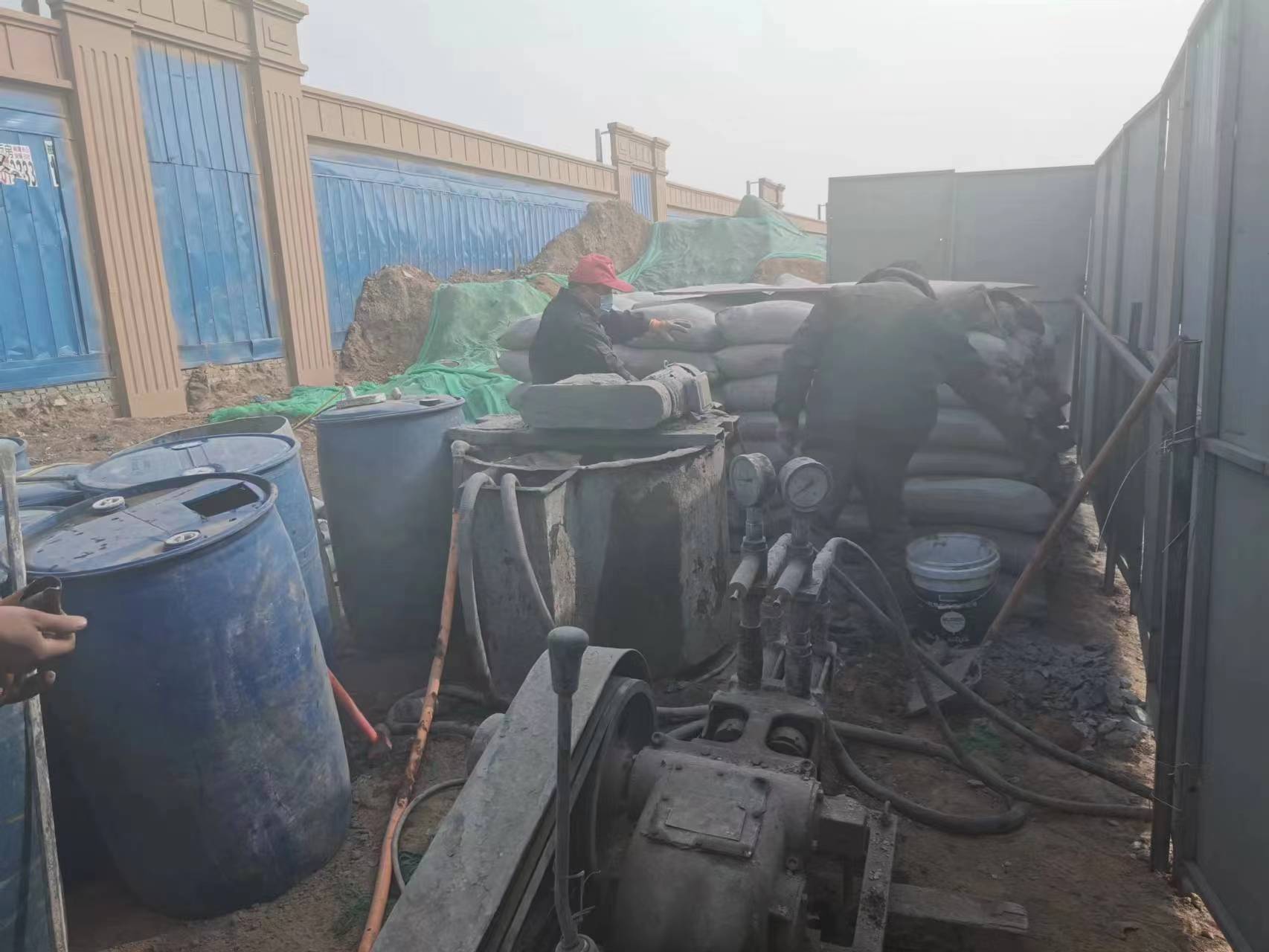 眉县房屋下沉注浆